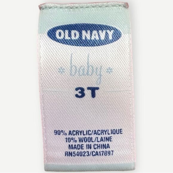 Old Navy Girls Toddler Kids Zip Up Pink Striped Collared Sweater. 3. 3T. - Picture 5 of 5